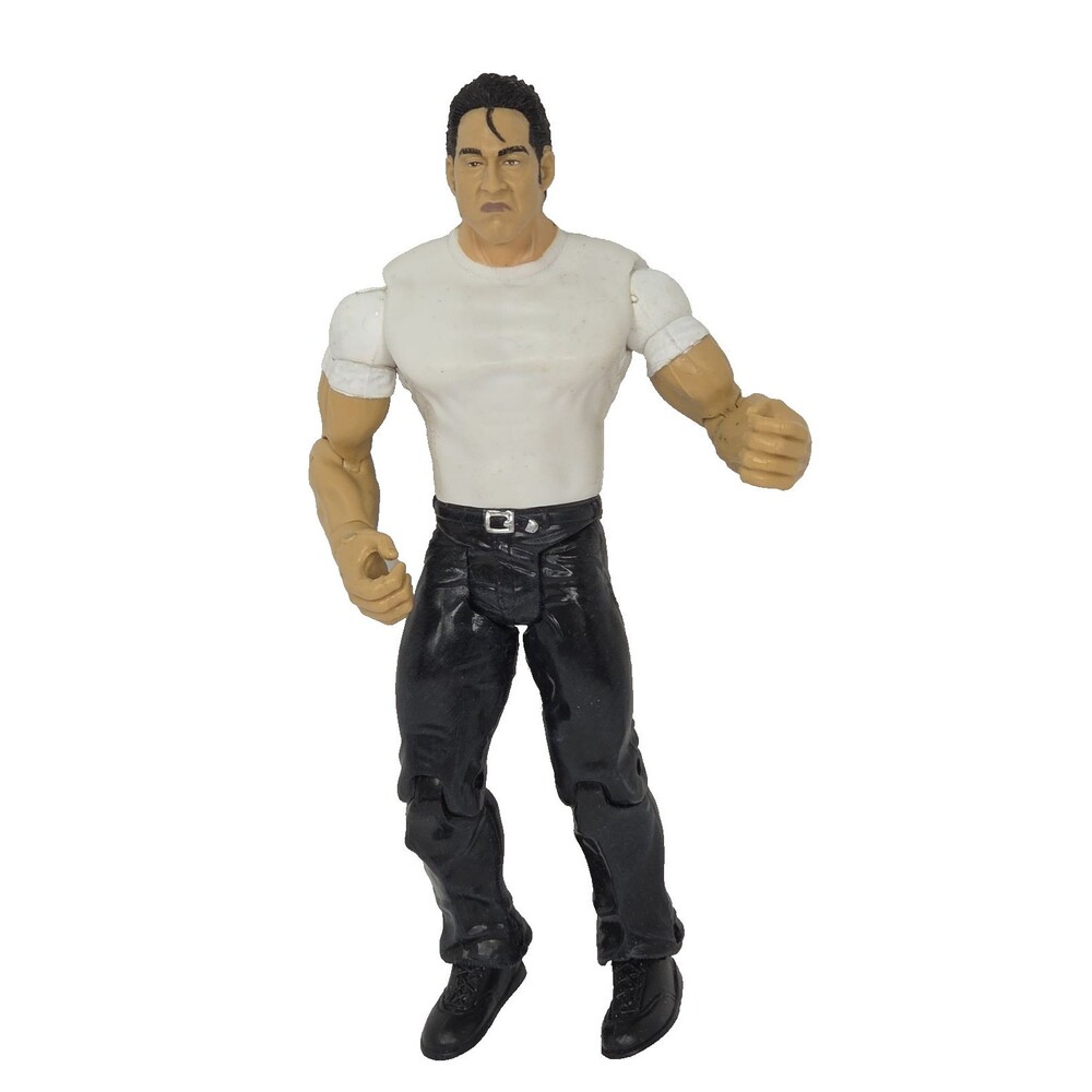 WWE Jakks Pacific Deuce Wrestler Figure White Shirt Blue Pants 7" 2003